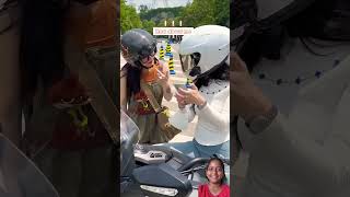 Bike girl 😹automobile reels shortvideo [upl. by Ahsyla297]