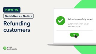 How to record refunds in QuickBooks Online [upl. by Arihas]