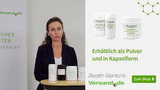 Zeolith Bentonit Anwendung amp Dosierung [upl. by Coleville]