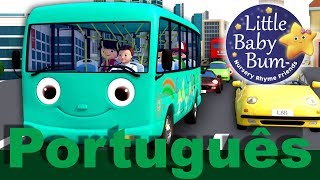 As rodas do ônibus  Versão 10  Canções infantis  LittleBabyBum [upl. by Misty]