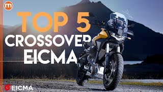 EICMA 2023  Le 5 migliori novità maxi enduro e crossover 2024 in video [upl. by Alegnat118]