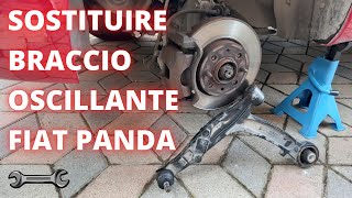 Come sostituire bracci oscillanti Fiat Panda [upl. by Hpesoy606]