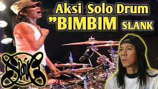 aksi Bimbim slank Solo Drum  bimbimslank [upl. by Repohtsirhc]