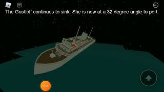 Wilhelm Gustloff Ship roblox 😭😭😭 [upl. by Glialentn]