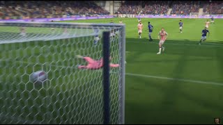 Ipswich Town Broadhead Goal Championship 2324  Fifa 23 Ultra Realistic Settings amp Sliders  🔵⚪ [upl. by Karoly94]