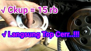 Cara Memperbaiki Starter Mio NgelosCukup 15Ribu [upl. by Ravid264]