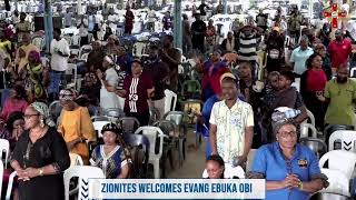 ZIONITES WELCOMES EVANG EBUKA OBI BACK HOME FROM ISRAEL 20TH MAY 2023 [upl. by Asoral]