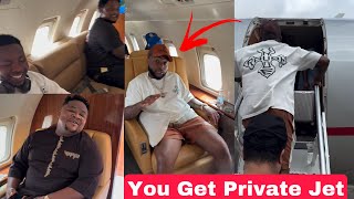 Davido and his Boys Mock and Reply Wizkid as the Arrive Warri with his Private Jet Worth 76 Million [upl. by Sukramaj]