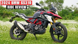 2024 BMW GS310 Detailed Ride Review  Is It Best in Segment [upl. by Viki]