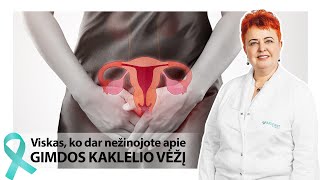 Gimdos kaklelio vėžys  Gydytoja akušerėginekologė Asta Valytė [upl. by Boyt312]