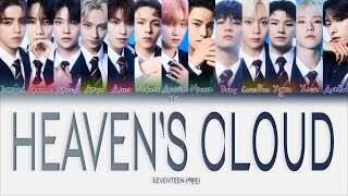 SEVENTEEN – Heaven’s Cloud ПЕРЕВОД НА РУССКИЙКИРИЛЛИЗАЦИЯ Color Coded Lyrics [upl. by Cortney542]