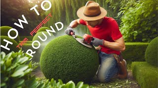 How To Trim Round Shrubs Like A Pro [upl. by Monk387]