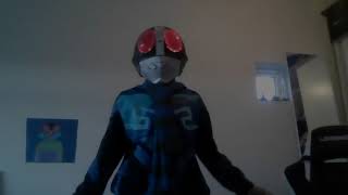 kamen rider vfx test 02new kamen rider nigo helmet [upl. by Lamprey]