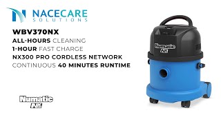 WVB 370NX NaceCare WetDry Canister Vacuum [upl. by Eeryn]