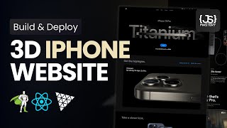 Build and Deploy an Apple Website with React  Beginner Threejs amp GSAP Tutorial [upl. by Austin]