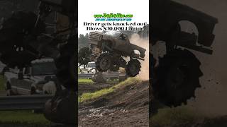 30000 engine BLOWS Driver knocked out GripNripClips mudbog trucks mudding mudtrucks [upl. by Moreland]