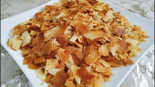 how to make feuilletine flakes recipe at home طريقة تحضير الفويتين في البيت بأقل تكلفة [upl. by Merth596]