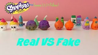 Real VS Fake  SHOPKINS SEASON 123 amp PETKINS [upl. by Magocsi]