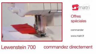 Lewenstein 700 Promo  Naaimachine Sewingmachine Machine a Coudre Nahmaschinen Máquinas de Coser [upl. by Hizar]