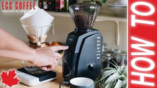 How To Set Up Your Baratza Encore Grinder [upl. by Sadoff376]