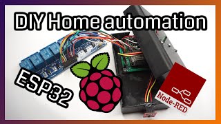 DIY Home Automation  ESP32 Raspberry Pi Node Red MQTT Smart House  IoT Project  Part 1 [upl. by Avraham]