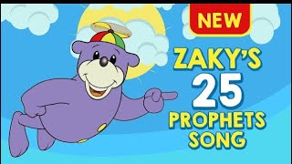 Zakys 25 Prophets Song  Islamic Song For Kids [upl. by Llib]