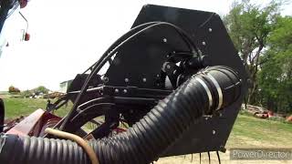 Case IH 1020 combine header with Crary air reel [upl. by Sharp]