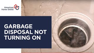 Garbage Disposal Not Turning On [upl. by Jeri]