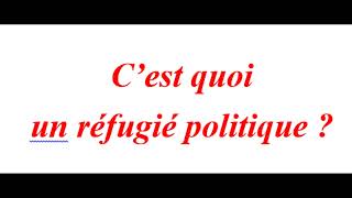 Réfugié politique [upl. by Wiltz]