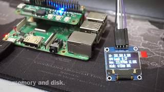 How to Display on I2C OLED using Raspberry Pi English [upl. by Eng]