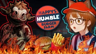 Must escape the SIMULATION Happys Humble Burger Farm [upl. by Leirum583]