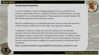 Select Reserve GI Bill [upl. by Howzell]