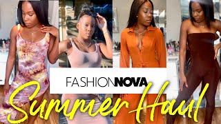 HOLIDAY DRESSES TRY ON HAUL  FASHION NOVA [upl. by Nagad]