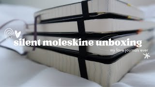 Unboxing New Moleskine Notebooks • My First Moleskine Expanded 🥰 silent￼ unboxing [upl. by Kayne473]