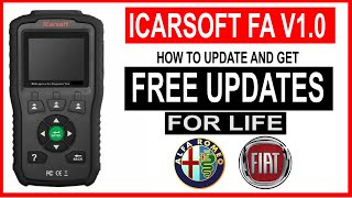 How To Update iCarsoft FA V10 for FREE amp Get FREE LIFETIME UPDATES [upl. by Tichonn568]