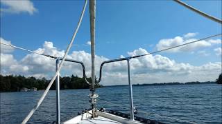 Thousand Islands sailing trip [upl. by Aihsas]