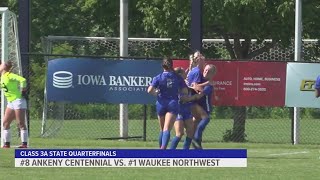 2024 Iowa High School Girls Soccer Tournament Day 1 Class 3A [upl. by Hpesoj]