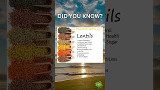 Health Benefits of Lentils [upl. by Yvad]