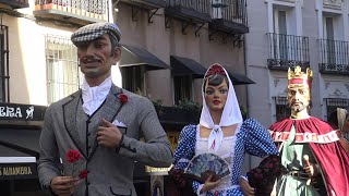 Fiestas de San Isidro en Madrid 2023 Los Gigantes y Cabezudos [upl. by Llerat]