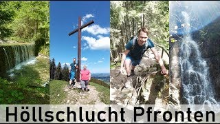 Durch die HÖLLSCHLUCHT zur KAPPEL 🌄 Wandern in Pfronten Allgäu  PrimaDina [upl. by Nortal]