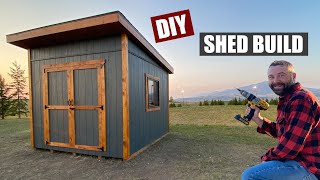 The EASY Way to Build a Leanto Style Shed [upl. by Rehotsirk]