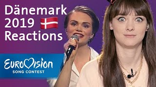 Leonora  quotLove Is Foreverquot  Dänemark  Reactions  Eurovision Song Contest [upl. by Aeneas]