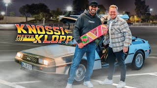 Ich habe JÜRGEN KLOPP GETROFFEN 😱 INTERVIEW in meinem DELOREAN 😍 powered by DVAG [upl. by Naugan]