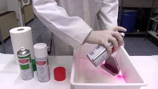 Elite NDT visible liquid penetrant inspection [upl. by Ranite]