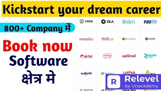 Kickstart your dream career with Relevel Trusted by over 800 companies [upl. by Madonna475]