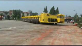 900T Girder CarrierTransporter by Frontier Transporter [upl. by Edobalo]