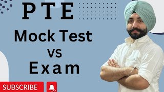 PTE mock test vs real exam how to get 90 scores in 2023  Gurwinder sir [upl. by Autry925]