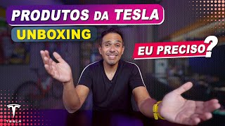 UNBOXING de Produtos da Tesla macmasi unboxing [upl. by Ahsiat479]