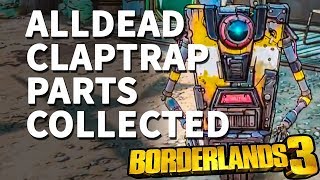 What you build from all Dead Claptrap parts Borderlands 3 VRON1CA [upl. by Karilla]