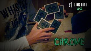 Cardistry tutorial 22  CHROME [upl. by Aihsele]